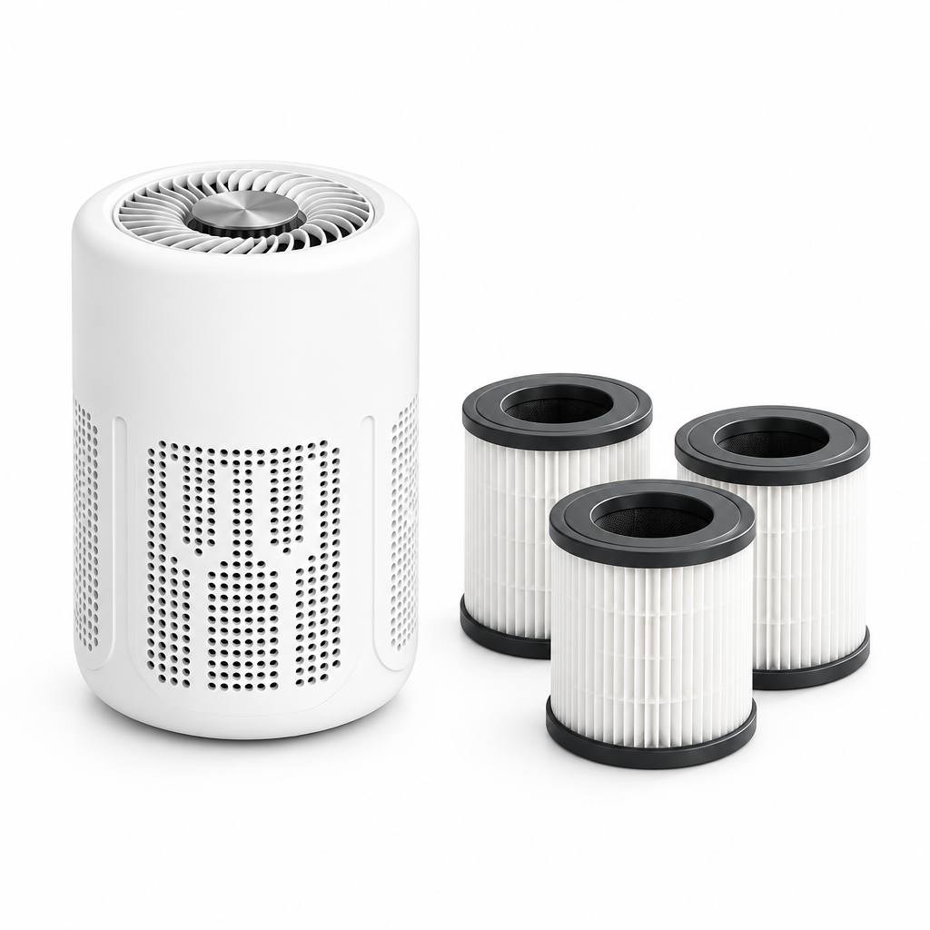 Gentle Co air purifier with replacement filters